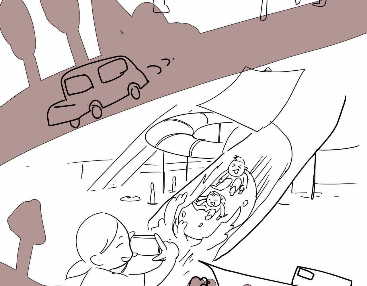第一次做妈妈的经历漫画,10 国庆节好累+个性3图