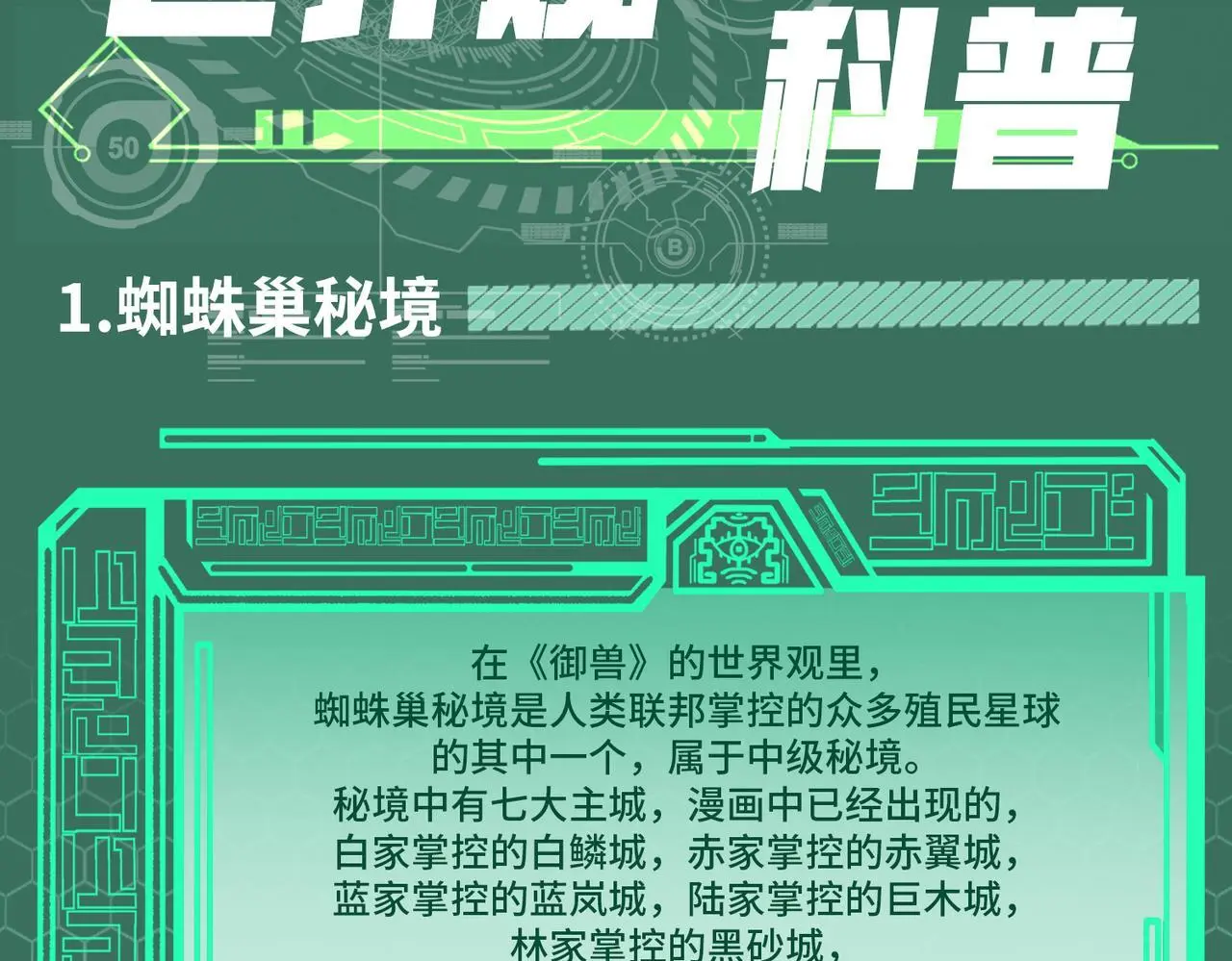全民觉醒御兽之灵成为御兽师漫画,第1期 世界观设定科普来了！3图