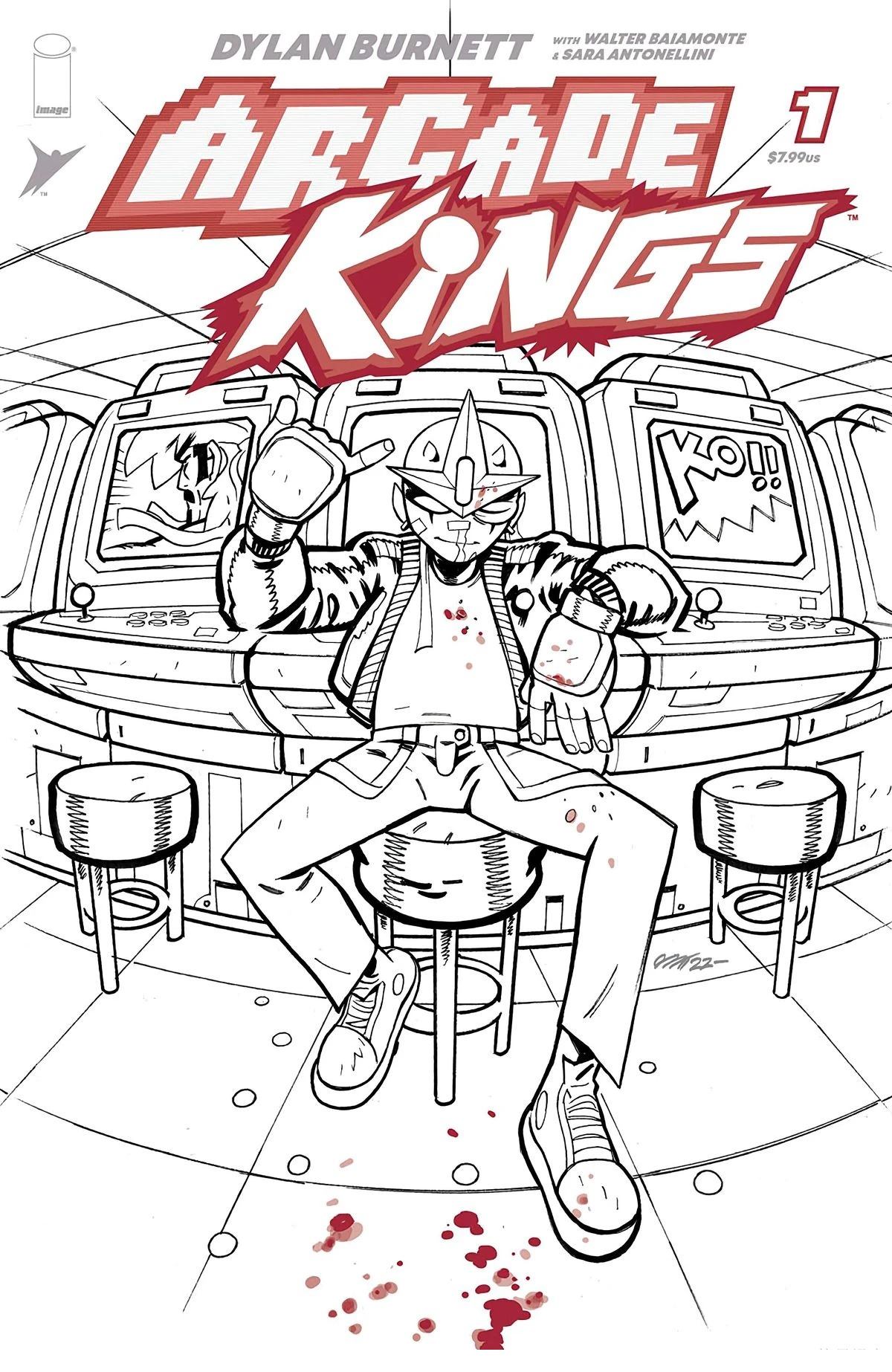 街机霸王游戏玩法漫画,第1话4图
