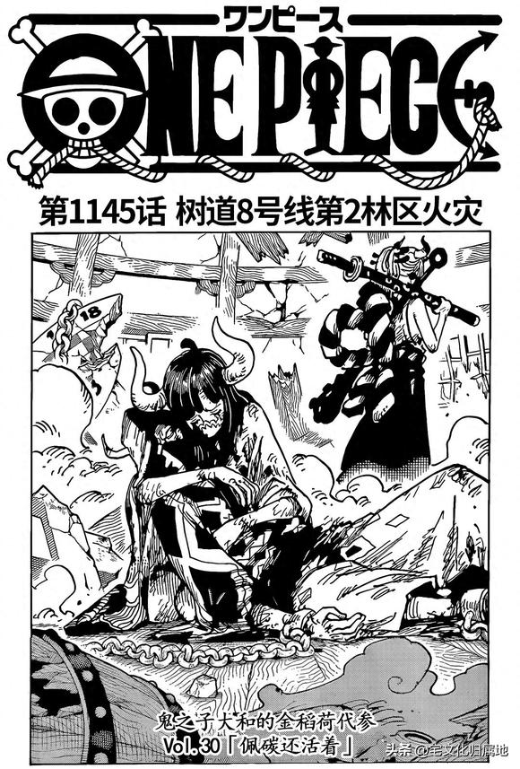 海贼王热血航线白胡子漫画,第1145话 树道8号线第2林区火灾1图